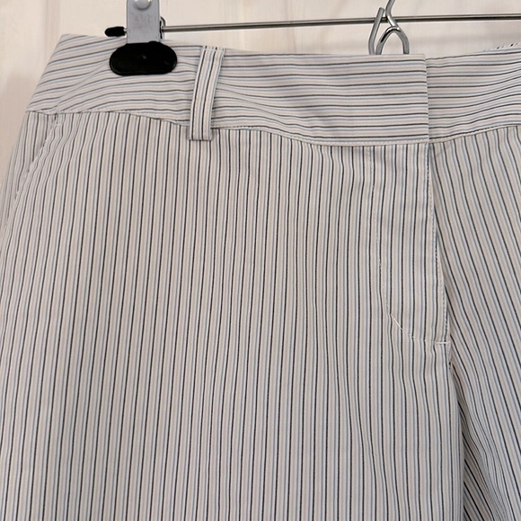 Women’s Adidas Climalite Striped Polyester & Spandex Athletic Golf Shorts Sz 10 - Picture 3 of 8